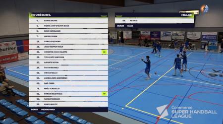 HC Visé BM - HV Hellas Den Haag